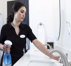 Cleaner using EnozoPro to sanitize and kill viruses